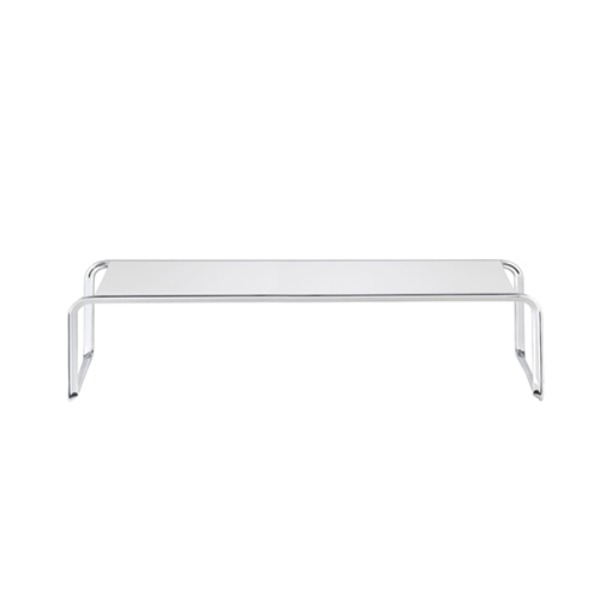K1C OBLIQUE COUCH TABLE - WHITE 125cm