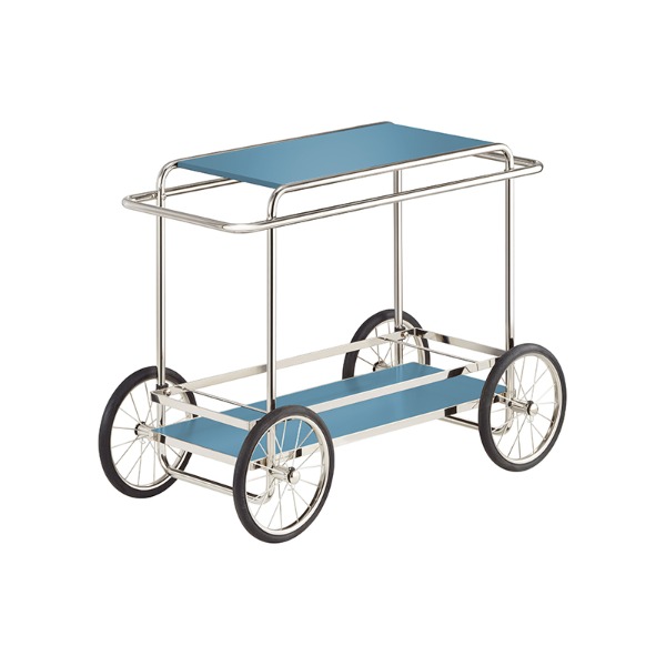 M4R CONSOLE TROLLEY - SPECIAL COLOR RAL 5024 (WITH BOTTLE HOLDER)
