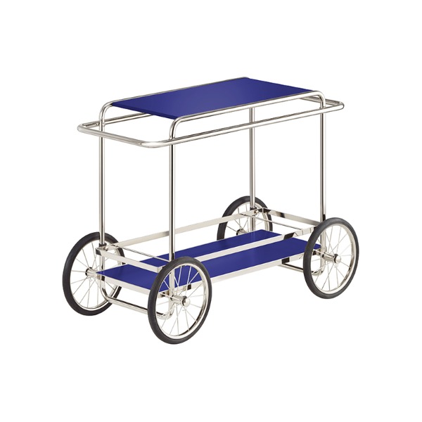 M4R CONSOLE TROLLEY - SPECIAL COLOR RAL 5002 (WITH BOTTLE HOLDER)