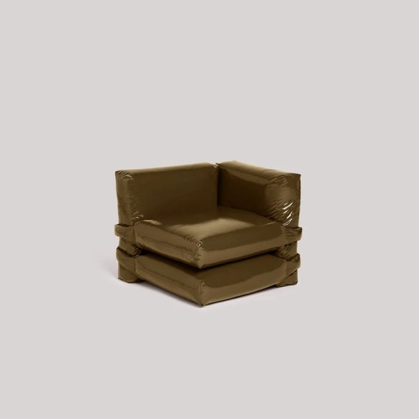 1-SEATER 1 SIDE MONO LACQUER - OLIVE